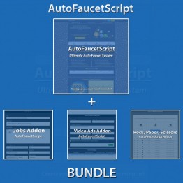 AutoFaucet Script & Addons - Bundle