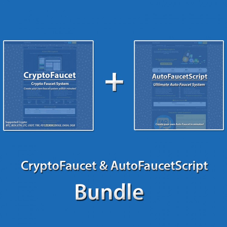 CryptoFaucet & AutoFaucetScript - Bundle